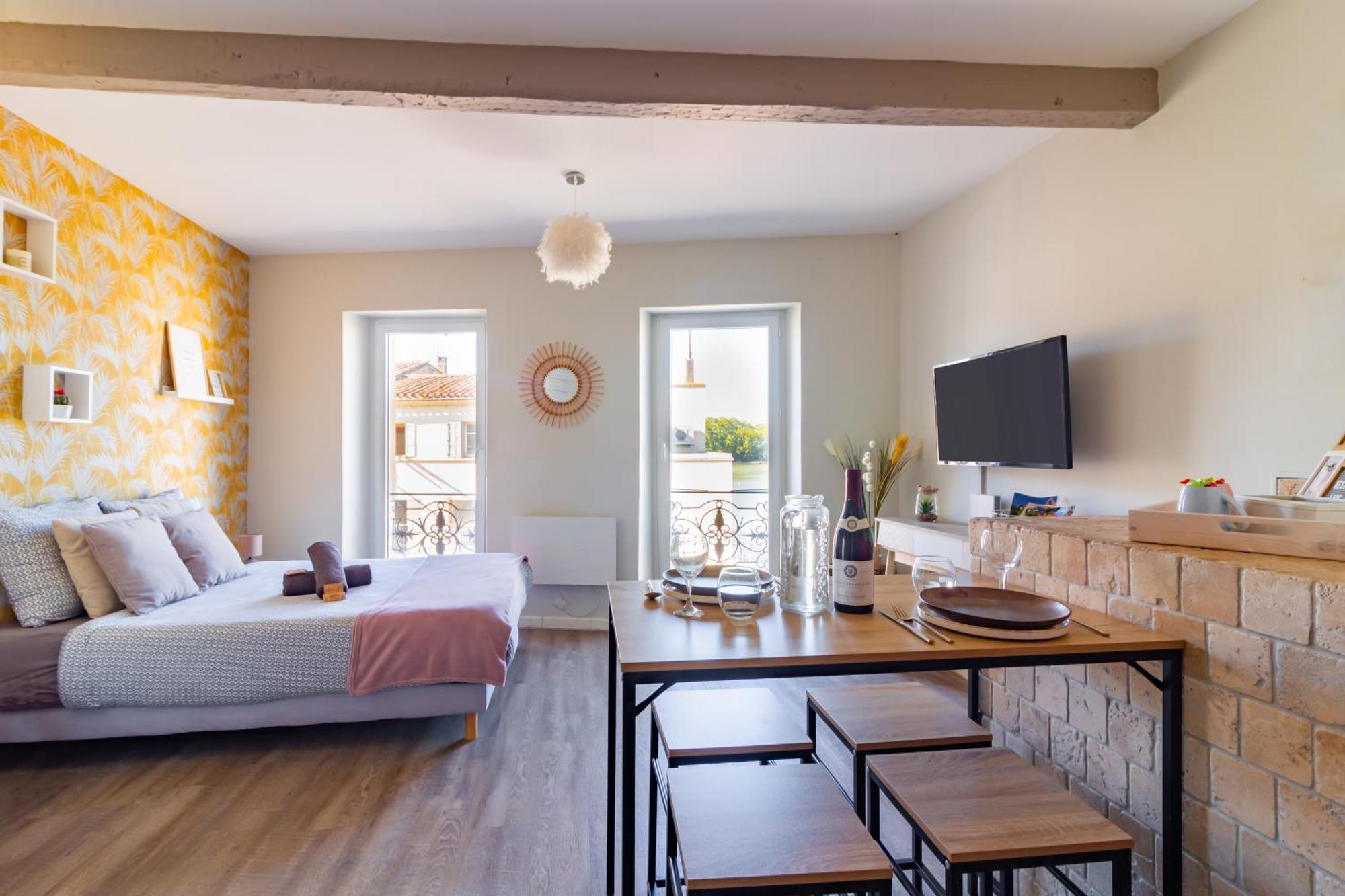 Au Pied Du Grand Bassin Apartman Castelnaudary Kültér fotó